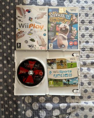 Lotto n6 giochi console Nintendo Wii