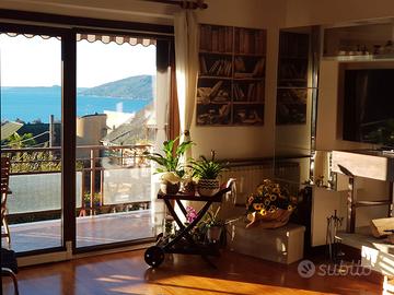 Appartamento in villino bifamiliare vista lago