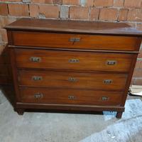 Cassettiera antica in ciliegio massello