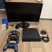 Ps4/ monitor / giochi/  joystick