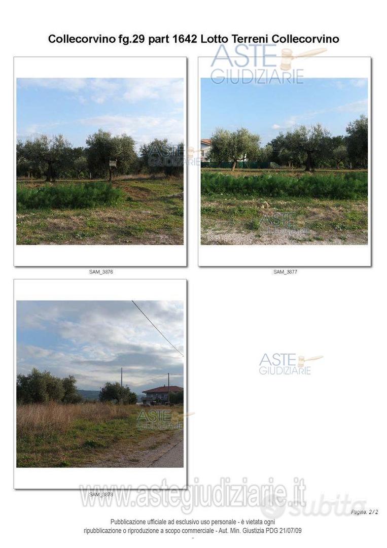 Terreno Agricolo Collecorvino [A4357413] - Vista 3