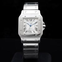 Cartier Santos Galbée steel ref 2319 automatic+box