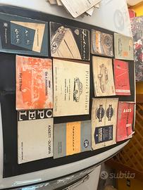 Libretti auto uso e manutenzione vari epoca