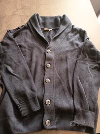 maglione con scollo sciallato