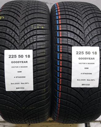 2 GOMME 225 50 18 GOODYEAR BR1332