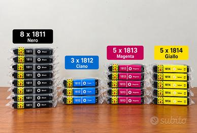 Lotto 21 Cartucce Epson 18XL Compatibili