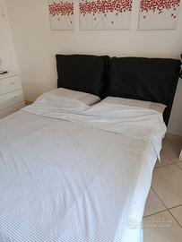letto matrimoniale con contenitore 