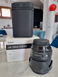 Sigma 24-70 F 2.8 DG OS HSM art Canon 