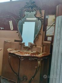 mobile ingresso in ottone 