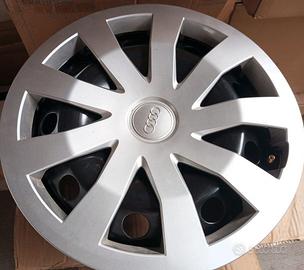 Cerchi in ferro 15" originali AUDI A1 con coppe