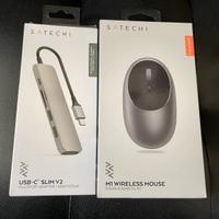 Mouse e lettore multiporta Satechi