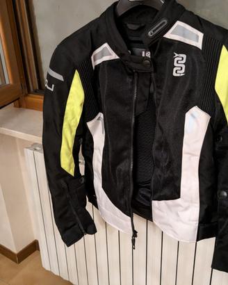 Giacca moto da donna con protezioni