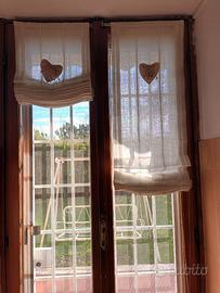 Tende a pacchetto artigianali in semilino