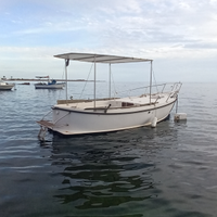 Gozzo in resina anaconda 6 metri