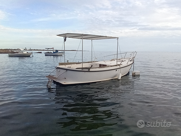 Gozzo in resina anaconda 6 metri