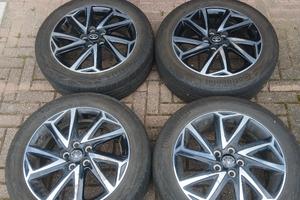 Cerchi in lega yaris e gomme estive