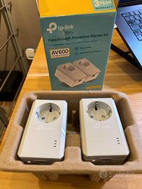 Tp-Link AV600 - Ethernet su presa elettrica