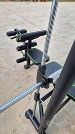 Multipower smith machine leg curl leg extension