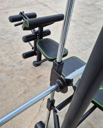 Multipower smith machine leg curl leg extension