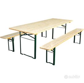 Set tavolo e 2 panche