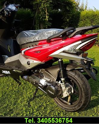 SCOOTER ROSSO 125cc ROSSO 2022 NUOVO