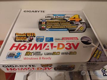 Scheda madre (motherboard) Gigabyte H61MA-D3V