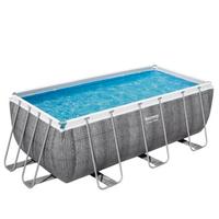 piscina bestway effetto rattan