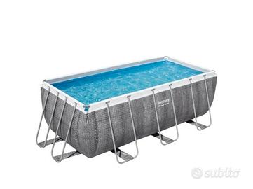piscina bestway effetto rattan