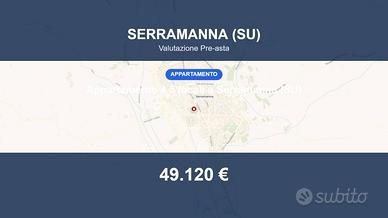Immobile in asta di 68 m² a Serramanna