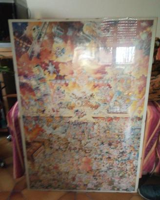 Quadro (poster) 68 x 98 cm cameretta