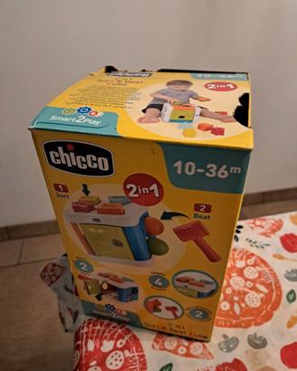 Chicco Cubo Incastra e Martella 2 in 1