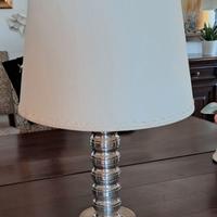 Lampada da tavolo in argento 800
