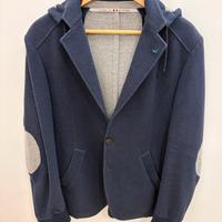 Tombolini giacca felpata uomo blu Tg. 52