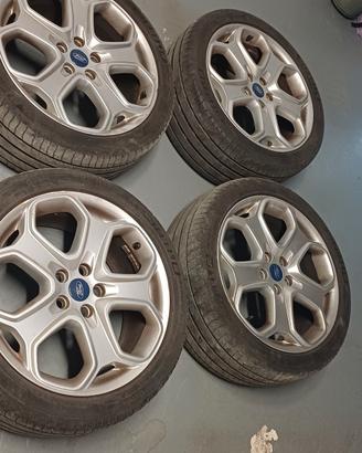 cerchi e gomme 18" attacchi 5 fori Ford