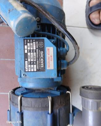 Elettropompa piscina Sicem 1 HP monofase 220V