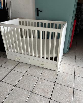 Lettino con le sbarre