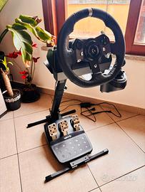 Volante Logitech G920 Xbox + cambio + postazione