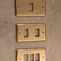 placche color ottone lucido 