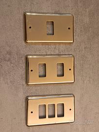 placche color ottone lucido 