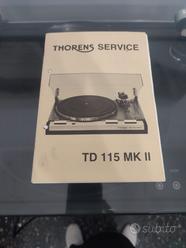 Thorens service  			