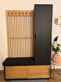 Mobile moderno  ingresso  in vero legno