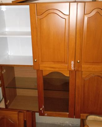 cucina noce scuro vintage 