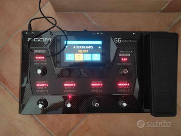 ZOOM G6 Multieffetti per chitarra elettrica