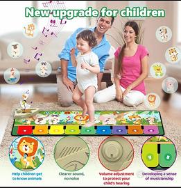 Tappeto pianoforte gioco bambini 24/36 mesi nuovo 