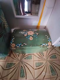 Baule in legno vintage