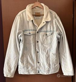 Giacca jeans Pull&Bear con interno sherpa