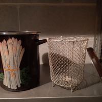 Pentola x cottura asparagi