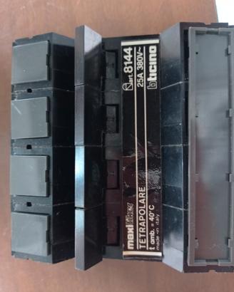 Interruttore tetrapolare BTicino