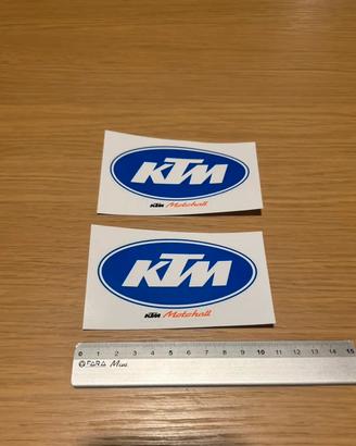 Adesivi KTM Motohall logo
