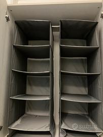 Ikea organizzarore vestiti armadio